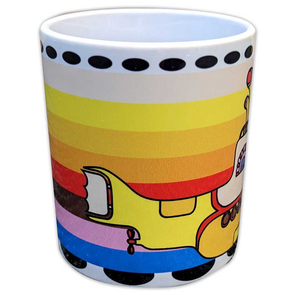 The Beatles Yellow Submarine Coloured Stripes Mug