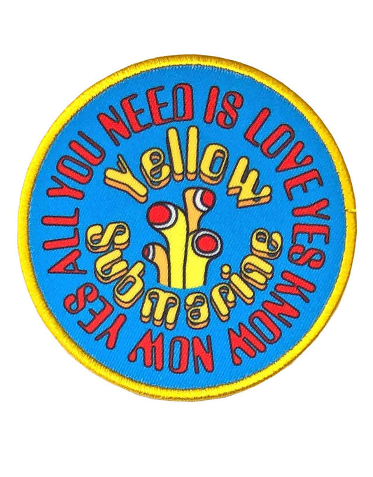 The Beatles Patch Yellow Submarine Aynil Circle