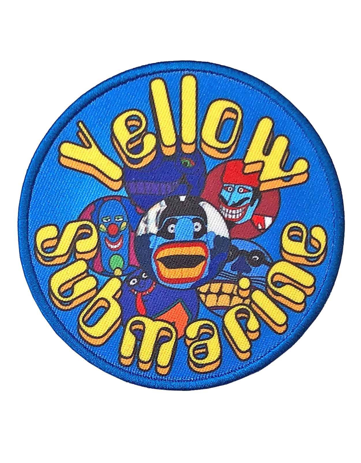 The Beatles Patch Yellow Submarine Baddies Circle
