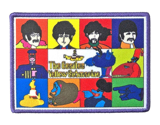 The Beatles Patch Yellow Submarine Characters
