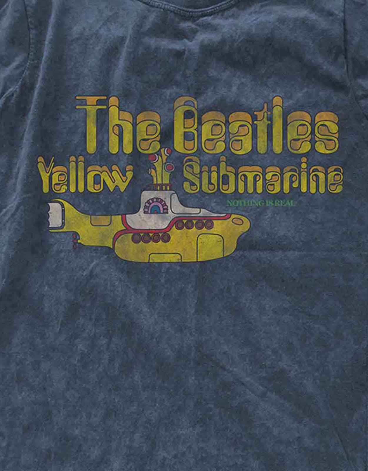 The Beatles Yellow Submarine Snow Wash Skinny T Shirt