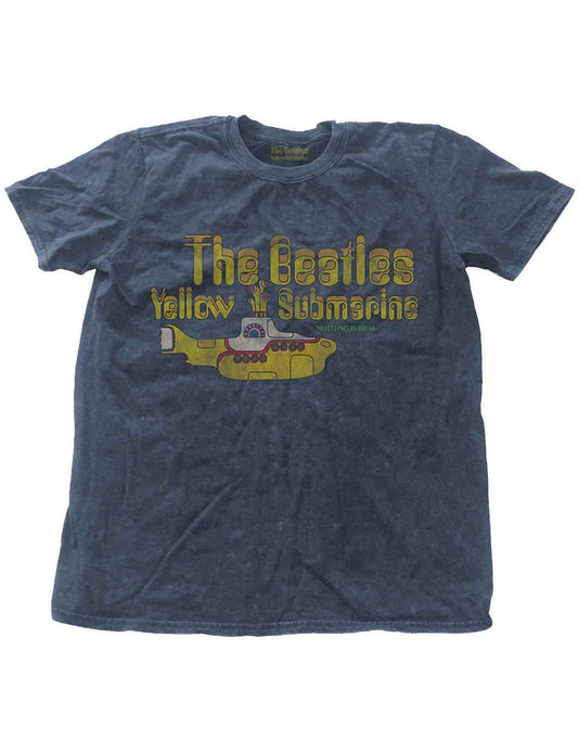The Beatles Yellow Submarine Snow Wash T Shirt