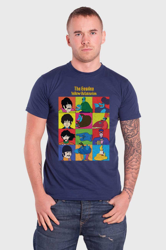 The Beatles Yellow Submarine Characters T Shirt