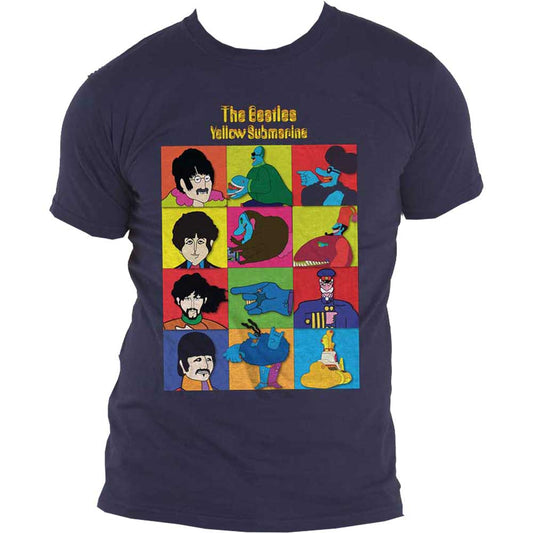 The Beatles Yellow Submarine Characters T Shirt