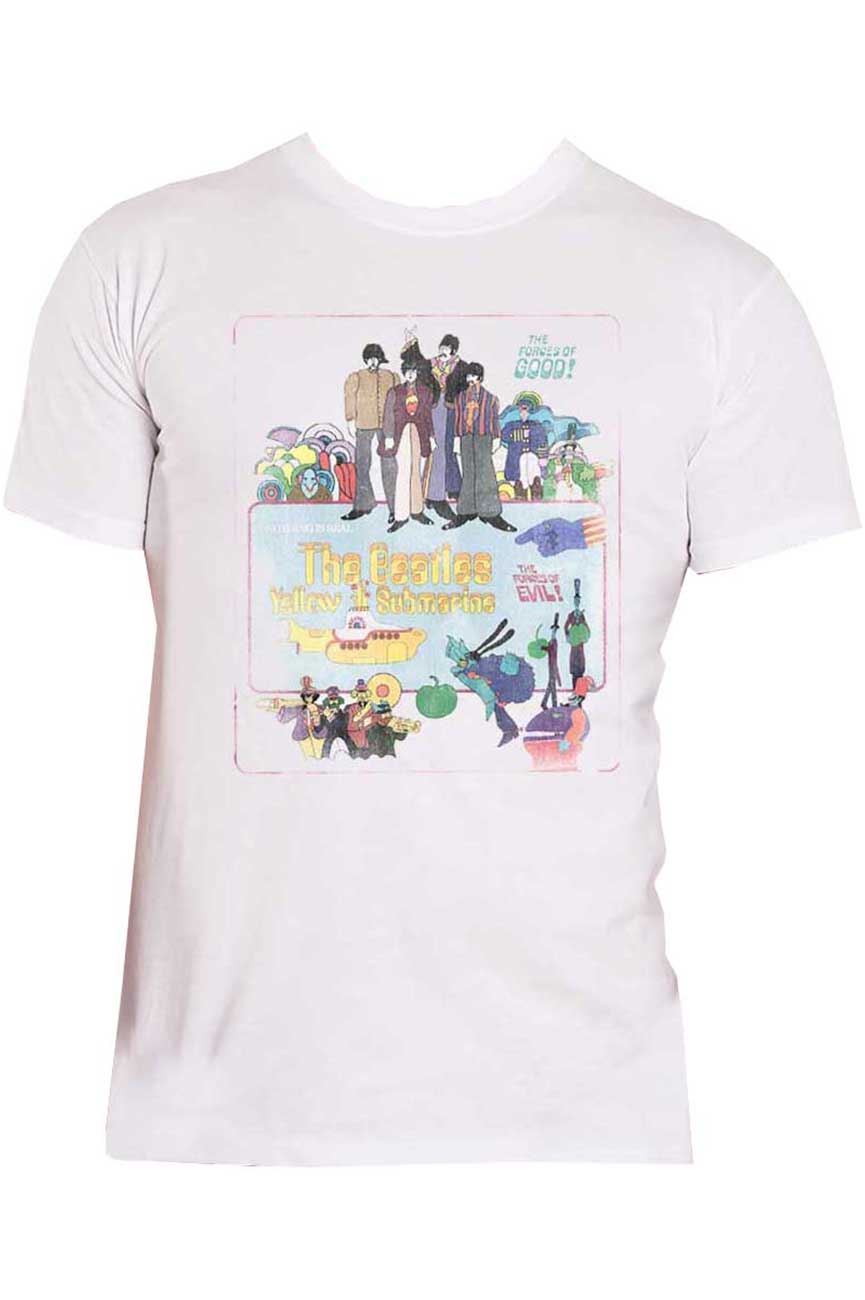 The Beatles Yellow Submarine Vintage Movie Poster T Shirt